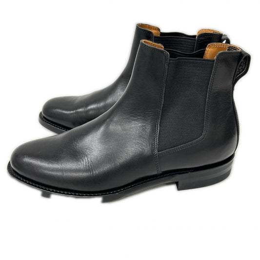 BROTHER BRIDGE Albert Calf Leather Boots Black Size 8