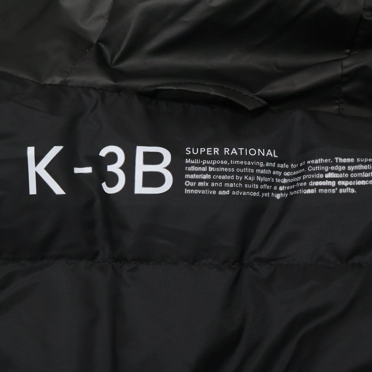 K-3B PREMIUMCOLLECTION Double Tube Jacket Black Size 2/3