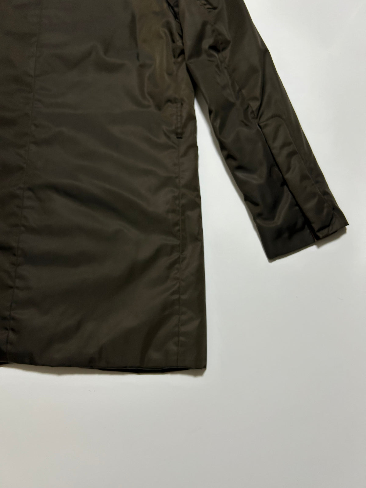 PRADA AW98 Nylon Jacket Dark Olive Size 40