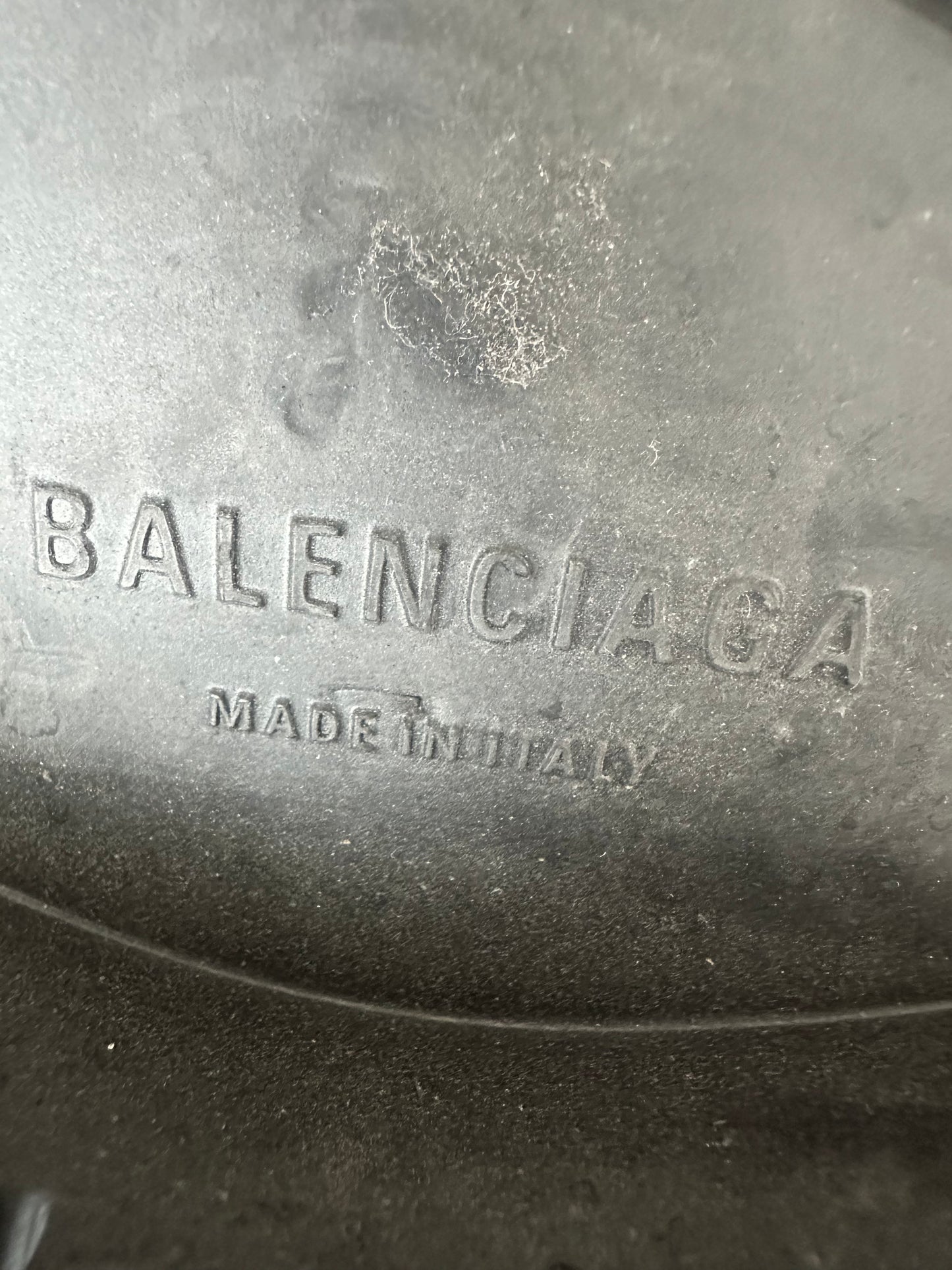 Balenciaga Black Stomper Long Boots Size EU 41