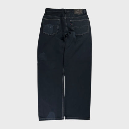 Levi's 501XX Black Denim Pants 00s USA Size W30xL30