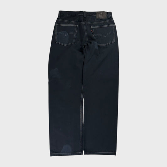 Levi's 501XX Black Denim Pants 00s USA Size W30xL30