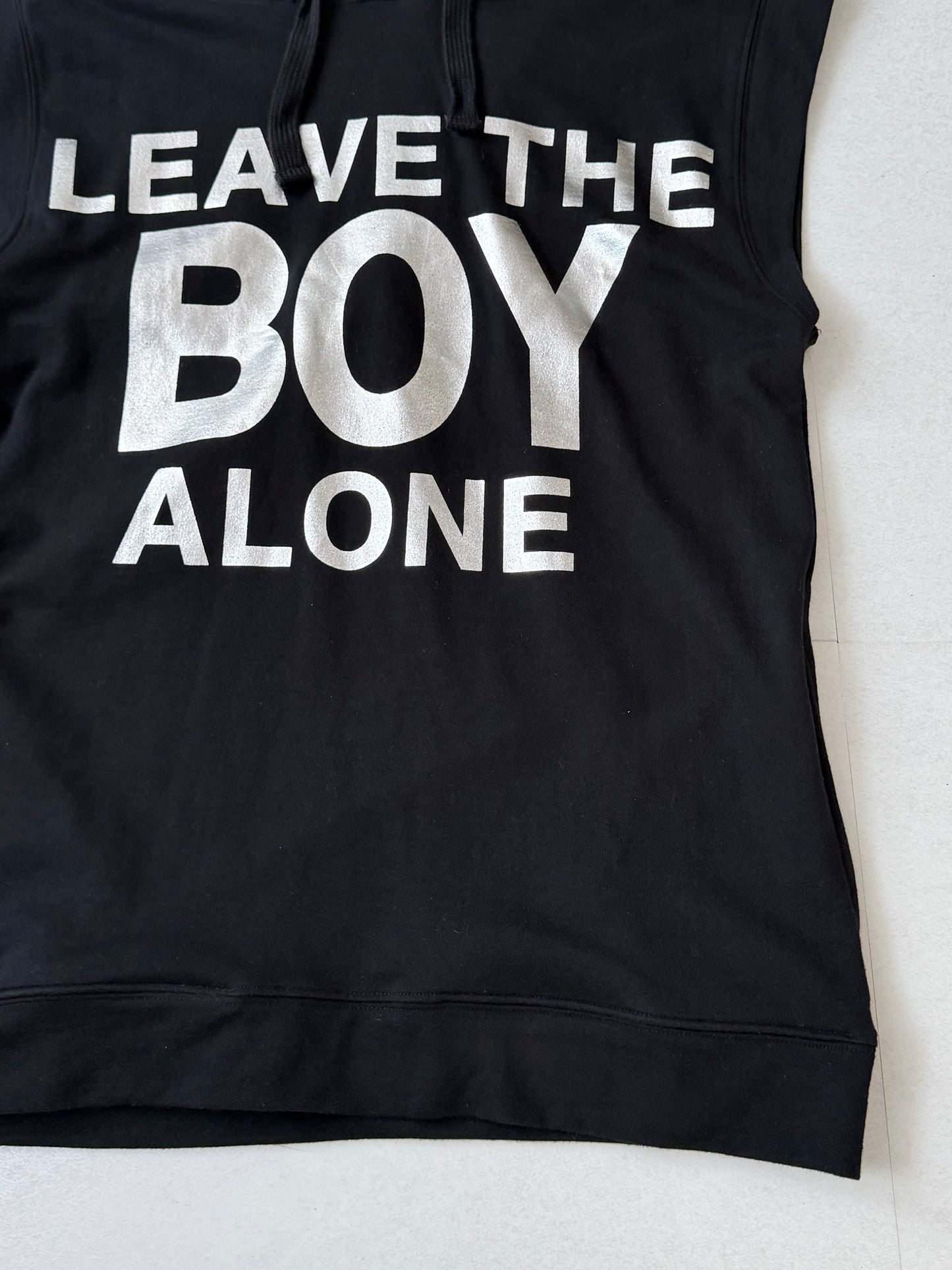 BOY LONDON Big Hood Cotton Vest Size FREE