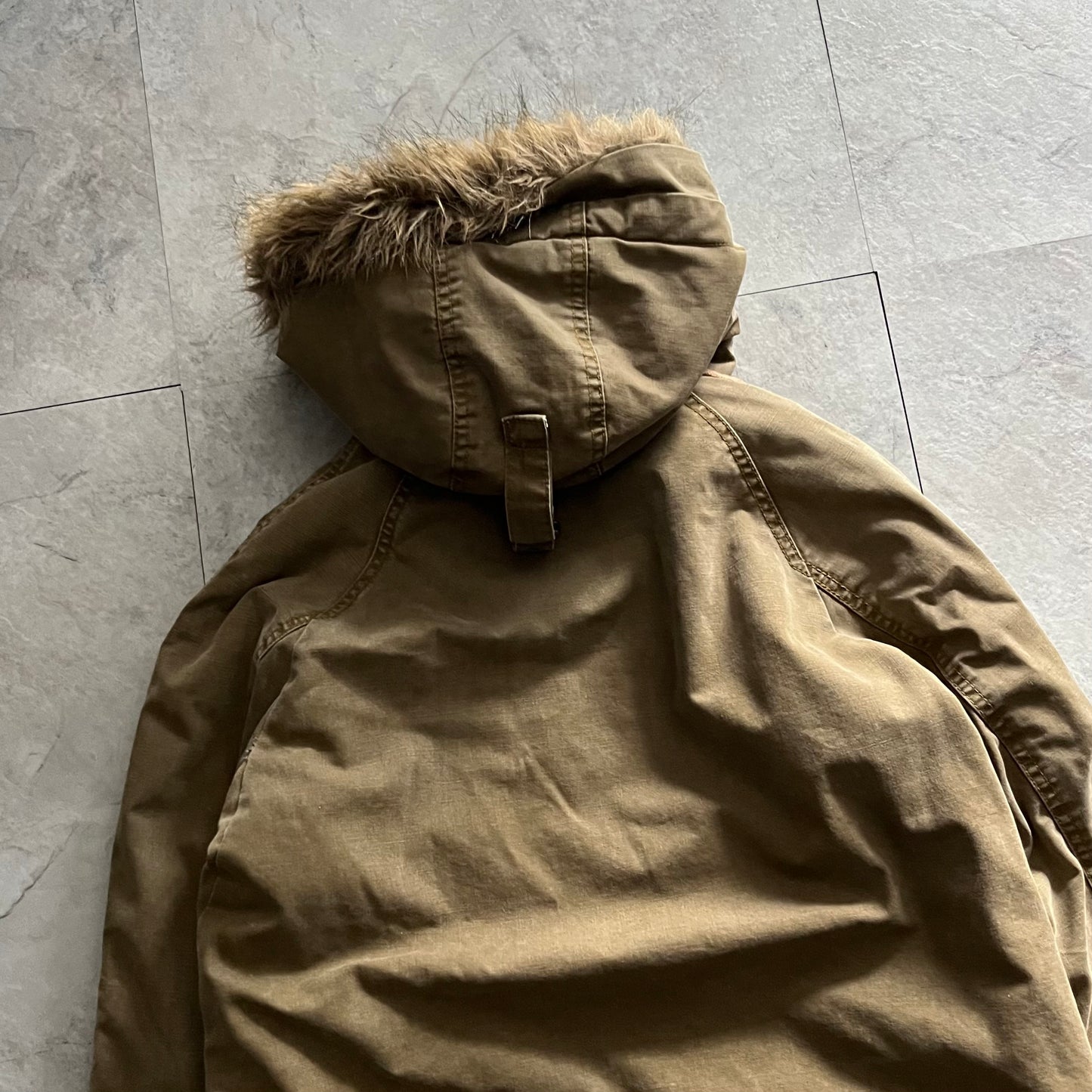 Johnbull Brown Fur Jacket Size F