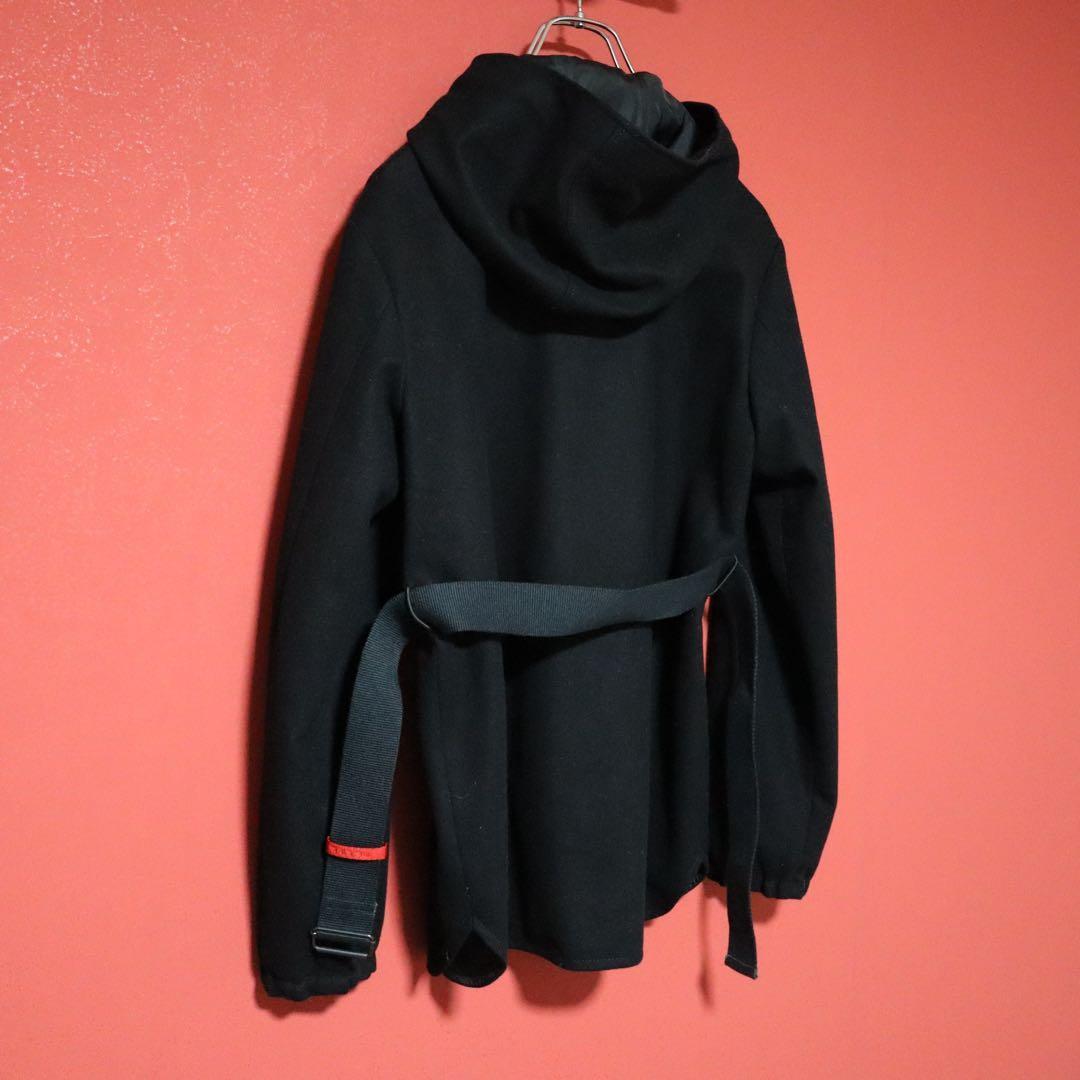 PRADA SPORTS 00s Reversible Nylon Hooded Jacket Size S