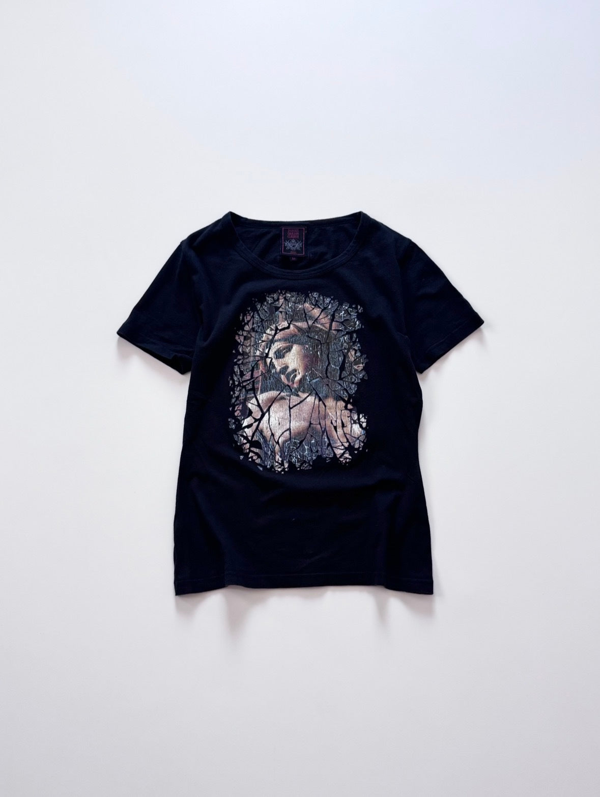 Jean Paul Gaultier Black T-Shirt Size XS