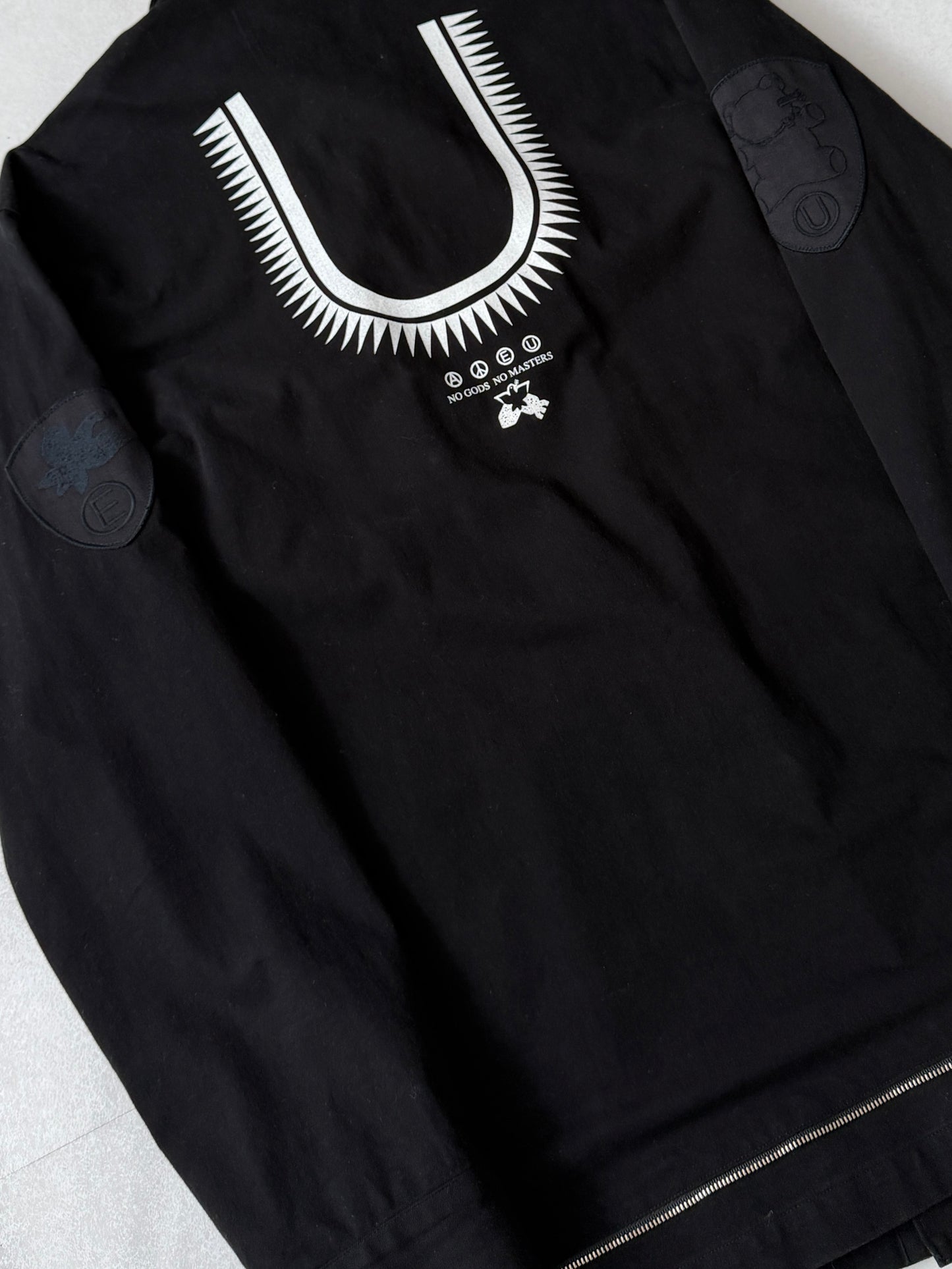 Undercover Black Gimmick Cotton Shirt Size 3