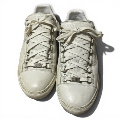 Vintage Balenciaga Arena Low White Sneakers Size EU 39
