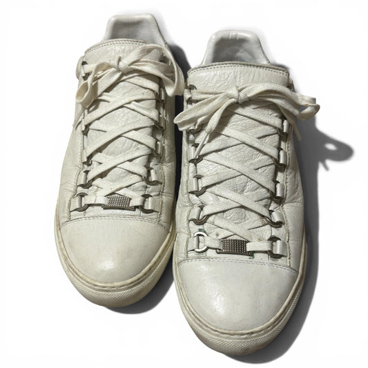 Vintage Balenciaga Arena Low White Sneakers Size EU 39