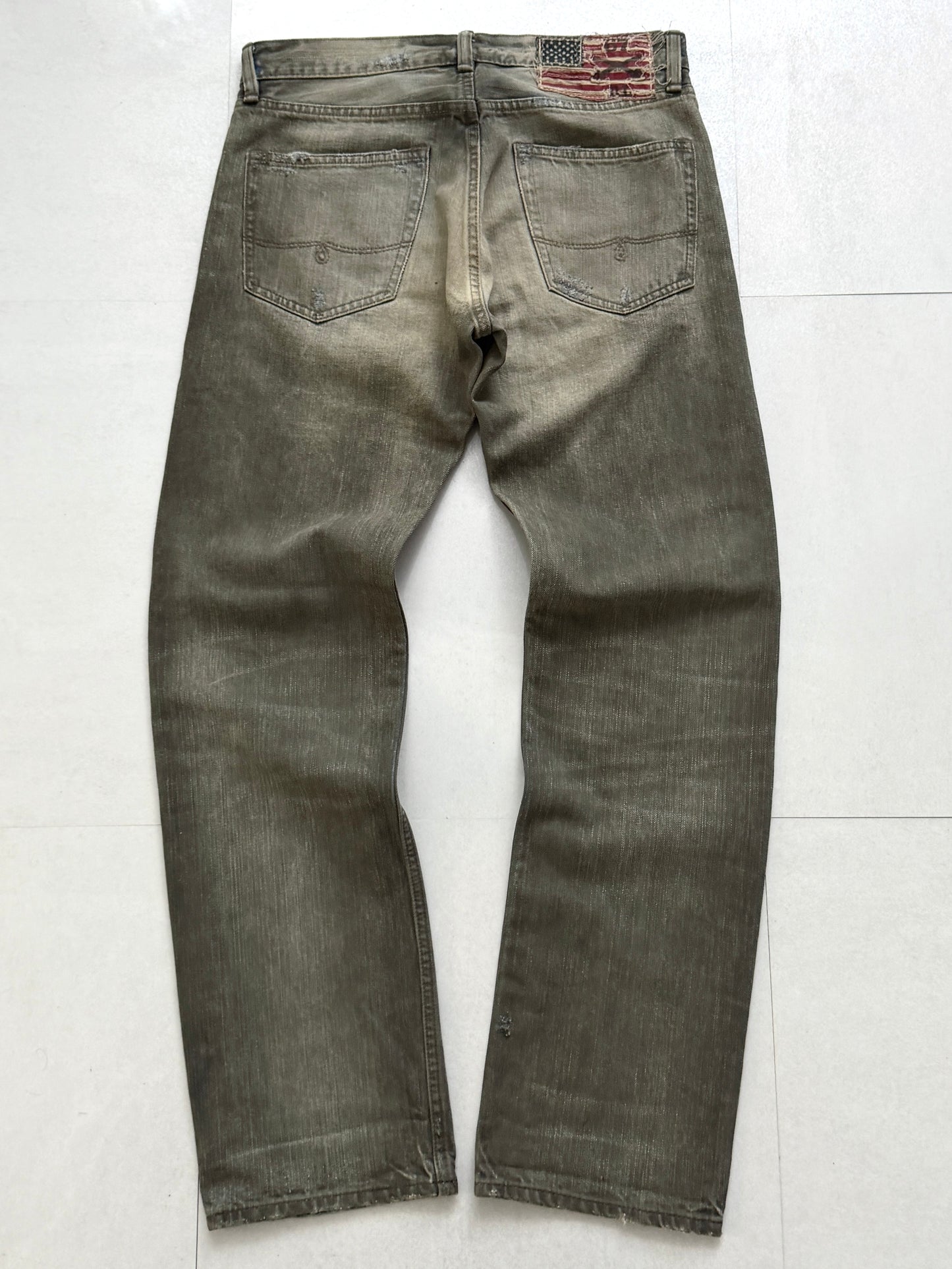 Ralph Lauren Fade Design Denim Jeans Size 31