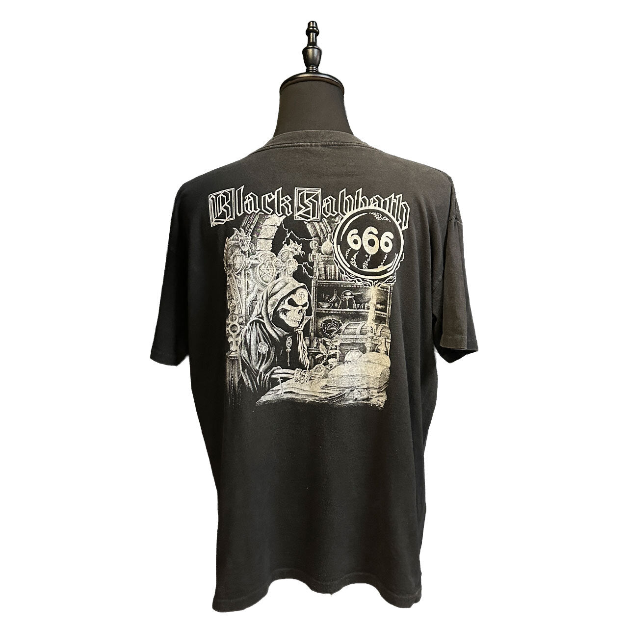 BLACK SABBATH 90s ONEITA Early Members T-Shirt Black Size XL