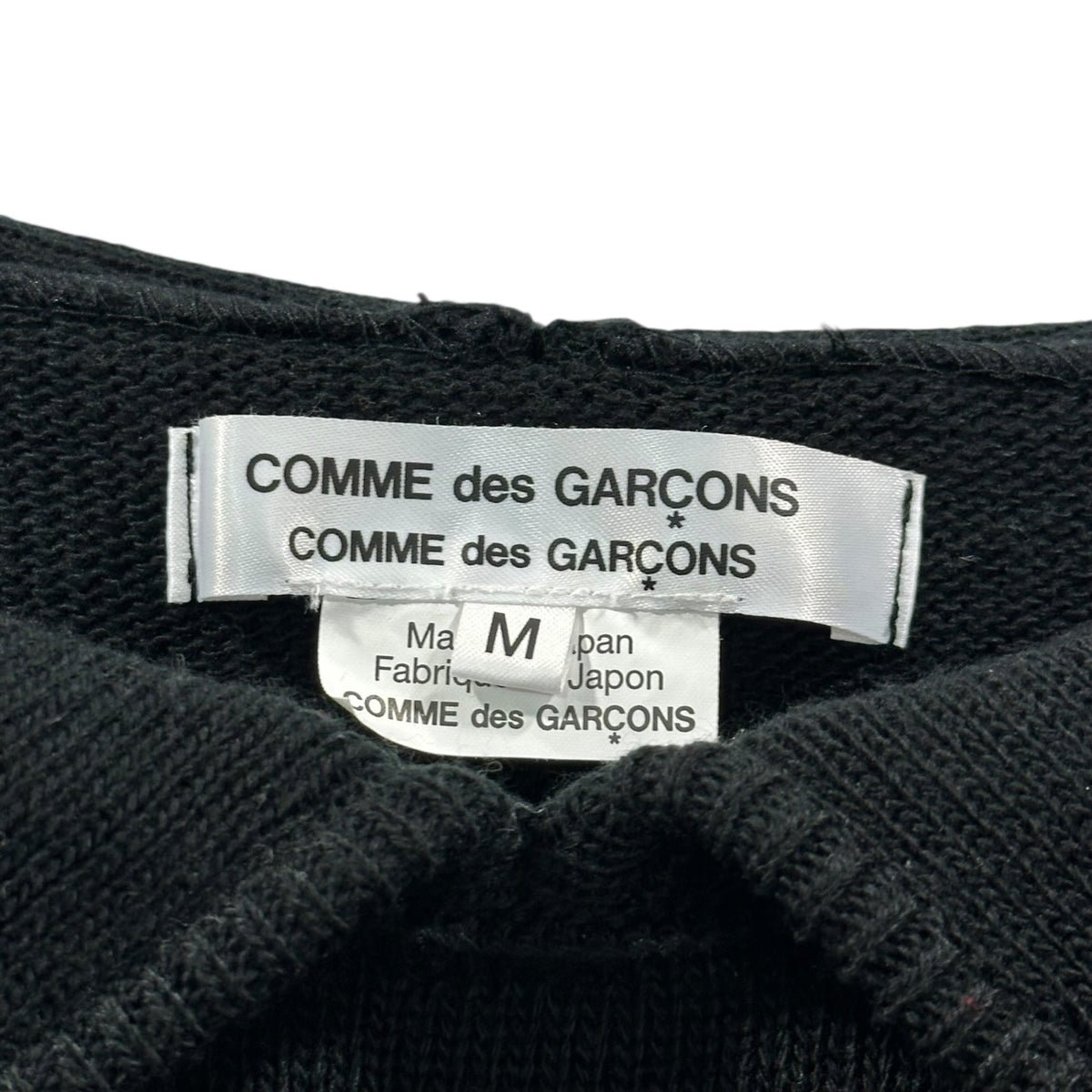 COMME des GARCONS COMME des GARCONS Sweater Black Size M