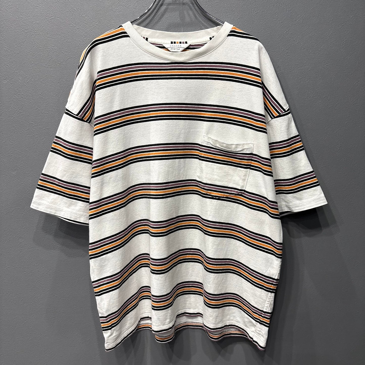 UNUSED Border Cotton T-Shirt Size 1