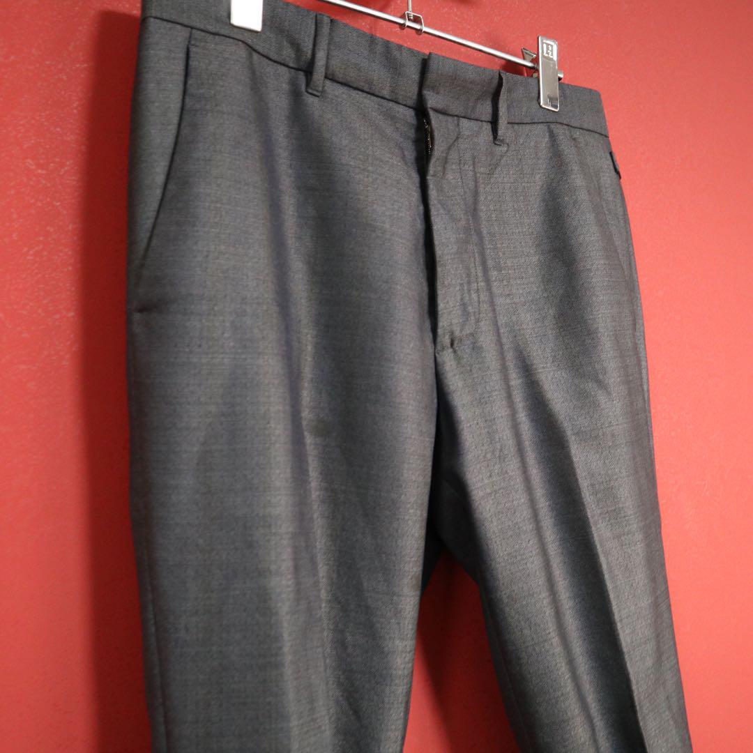 Louis Vuitton Dark Gray Cashmere Blend Hem Button Size 40