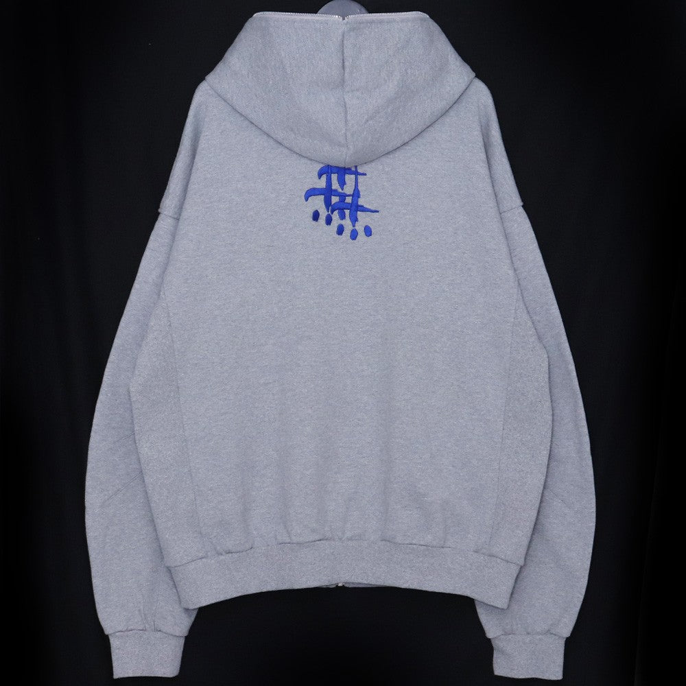 CVTVLIST 25SS OSK Exclusive Zip Hoodie Gray Size 2