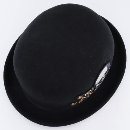 MASTERMIND JAPAN Skull Love & Peace Wool Hat Black Size F