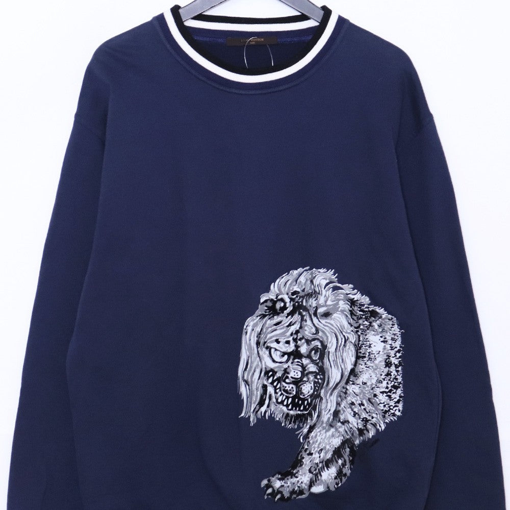Louis Vuitton Chapman Bros. Animal Print Sweatshirt Size XL