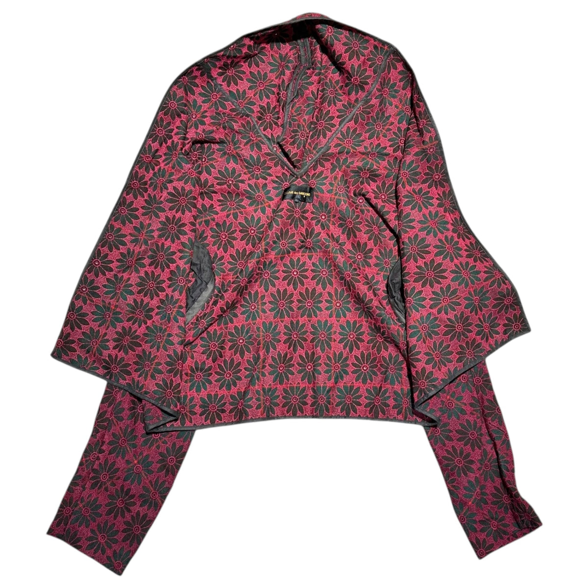 COMME des GARCONS 99AW Vintage Flower Jacket Multi Size S