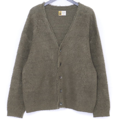 SAINT MICHAEL 24AW Mohair Cardigan Khaki Size L