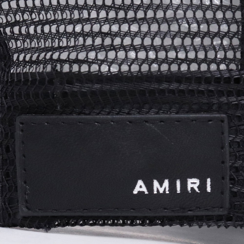 AMIRI 24AW MA Logo Mesh Trucker Hat Black Size F
