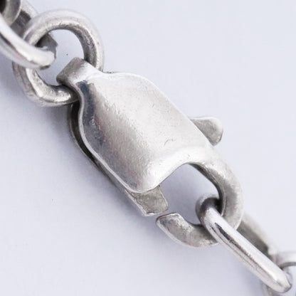 Chrome Hearts Silver Roll Chain Necklace