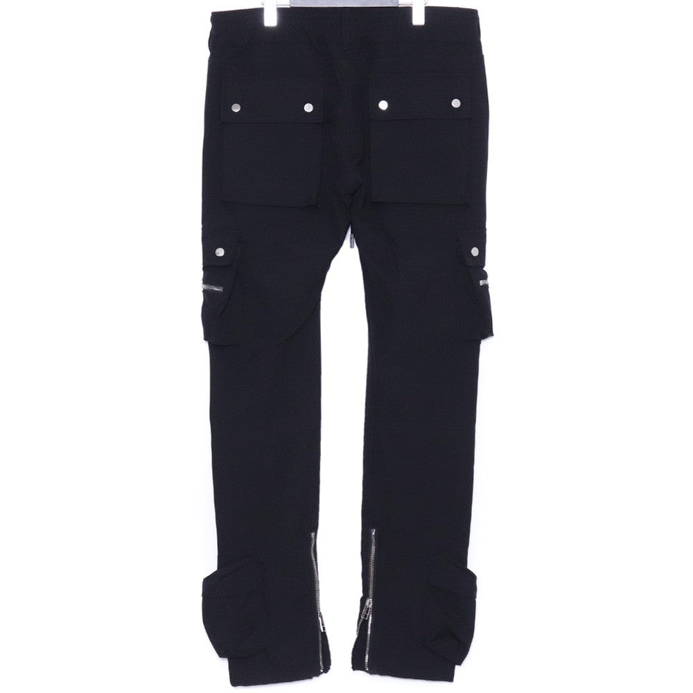 MLVINCE TYPE-4 Slim Stretch Cargo Pants Black Size 34