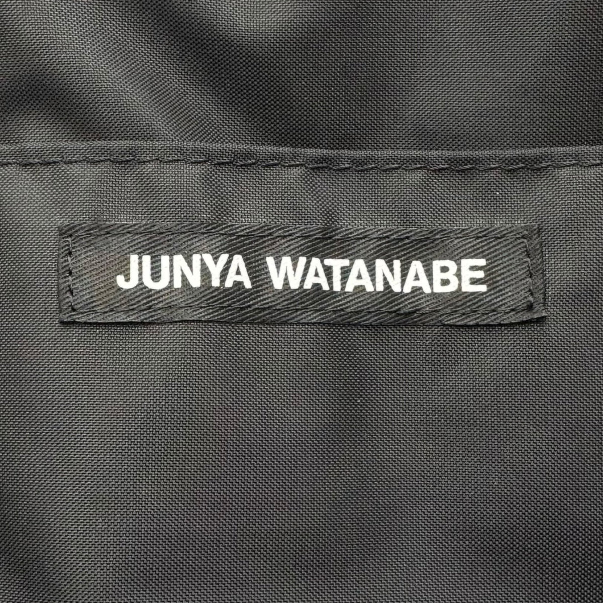 JUNYA WATANABE 25SS Mixed-Fabric Patchwork Tote Bag Black