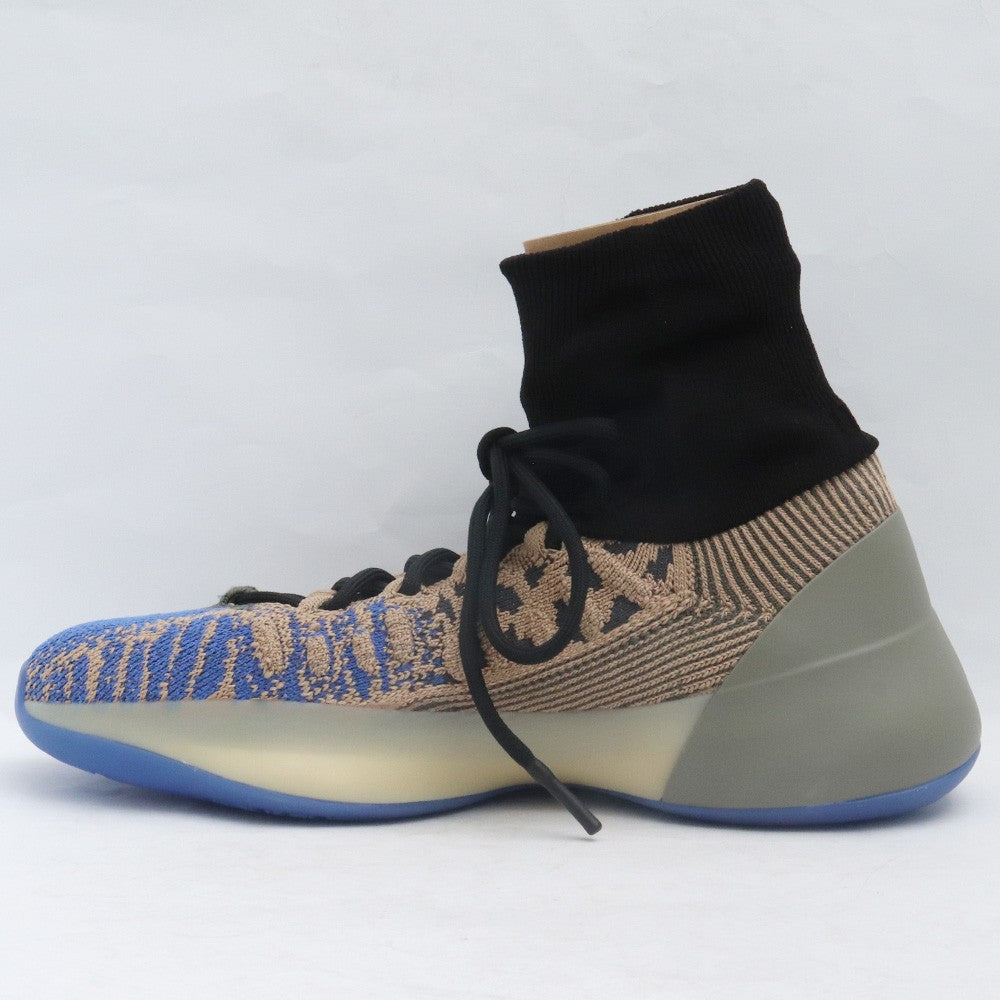 ADIDAS YEEZY BSKTBL KNIT Slate Hi-Top Sneakers Size 26cm