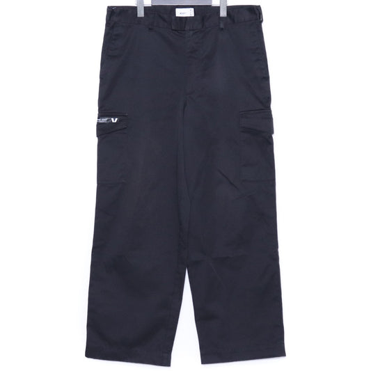WTAPS MILT CTPL Twill Cargo Pants Black Size 04