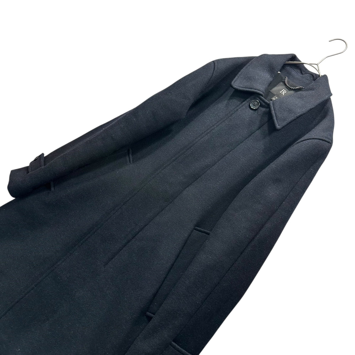 BANANA REPUBLIC Viedma Wool Car Coat Dark Navy Size S
