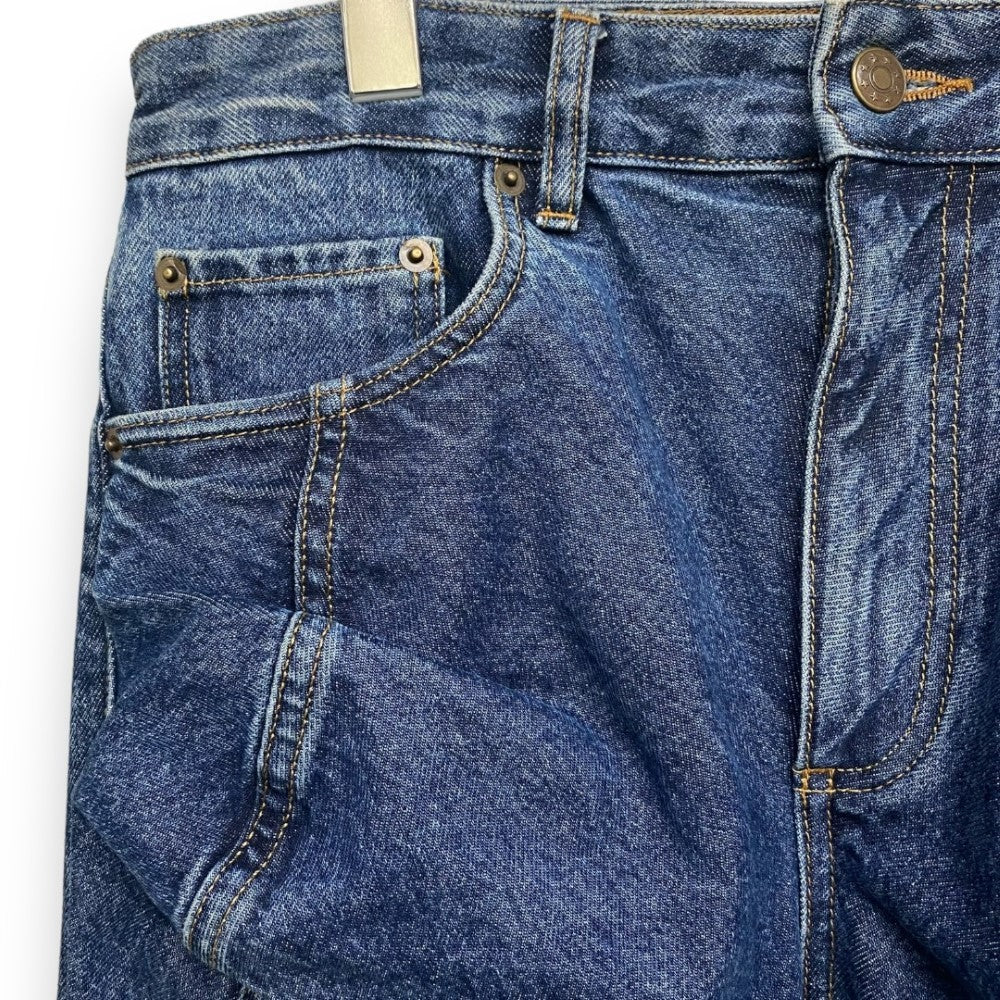 Y/PROJECT 20AW Ruffle Pocket Jeans Indigo Size S