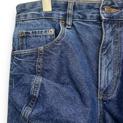 Y/PROJECT 20AW Ruffle Pocket Jeans Indigo Size S
