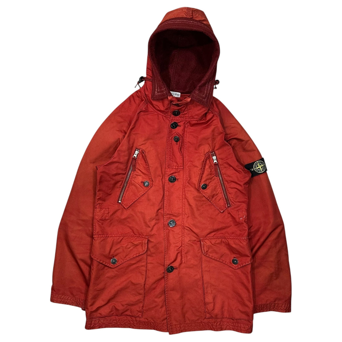 STONE ISLAND 09AW DAVID-TC Field Parka Red Jacket