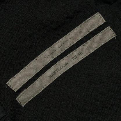 Rick Owens 16AW Drawstring Cropped Pants Black Size 46