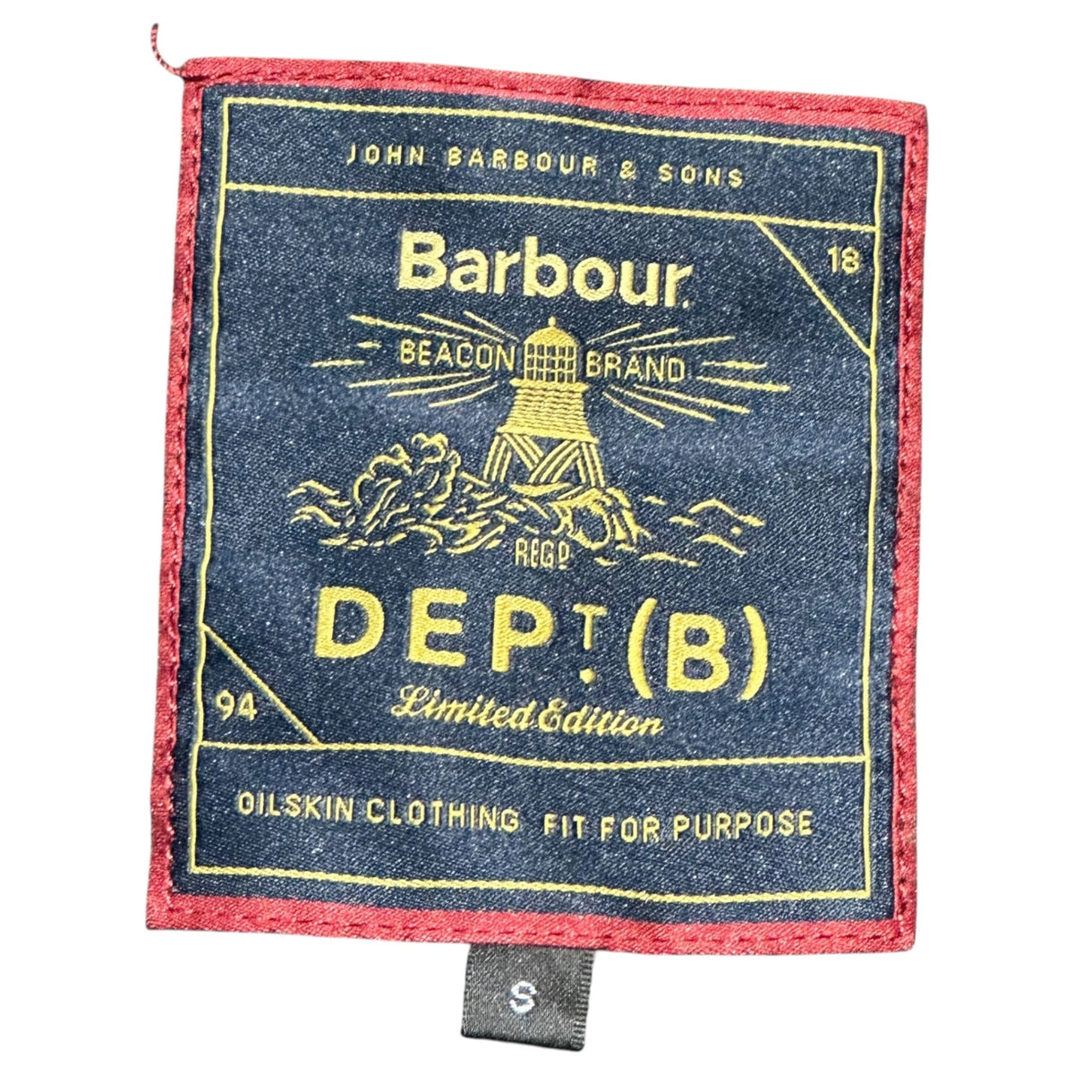 Barbour Dept. (B) Wool Liner Coverall Jacket Gray Size S
