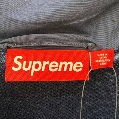 SUPREME 25SS Contrast Zip Track Jacket Navy Size XL