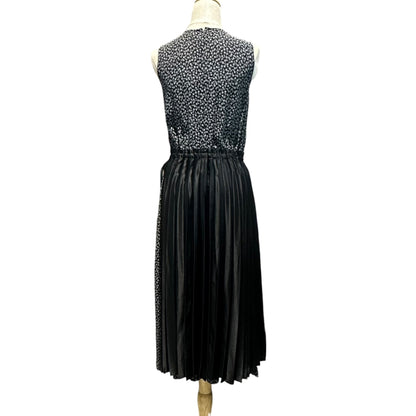 noir kei ninomiya 19SS Floral Gathered Pleated Dress Size XS