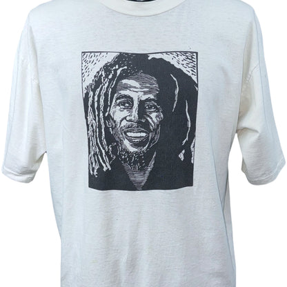 Bob Marley 50th Anniversary Vintage T-Shirt Size XL