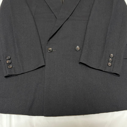 COMME des GARCONS HOMME 80s Brown Wool DB Jacket Size M