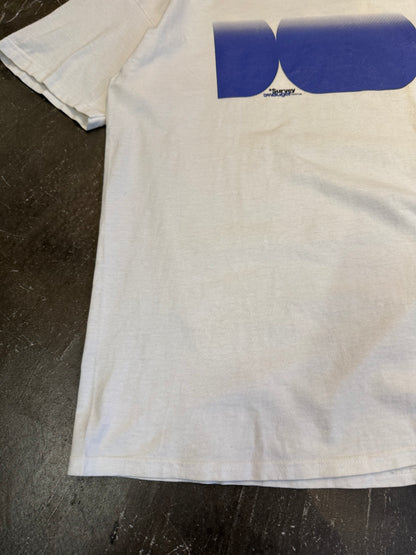 Swagger White Cotton T-Shirt Size L