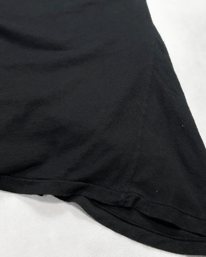 SILENT DAMIR DOMA Twisted Raw-Edge T-Shirt Black Size XS
