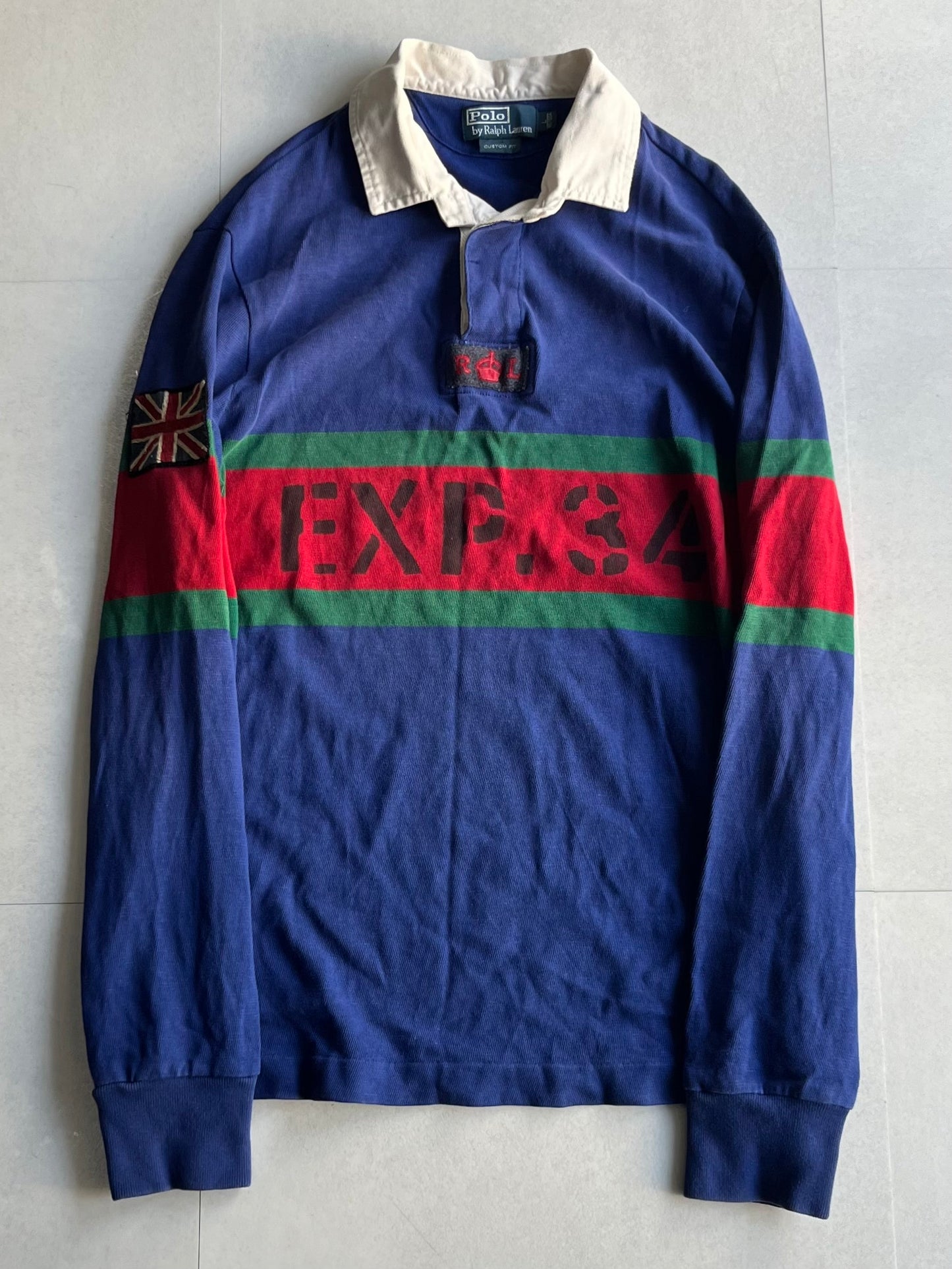 Polo Ralph Lauren Multi-Color Long Sleeve Polo Size L