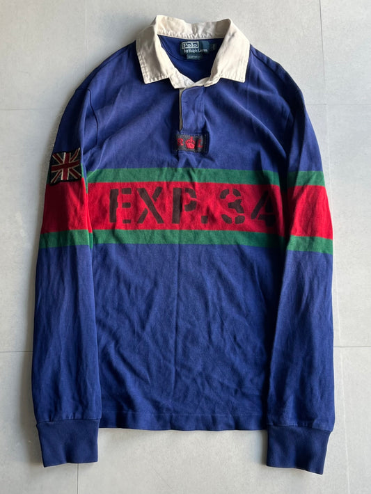 Polo Ralph Lauren Multi-Color Long Sleeve Polo Size L