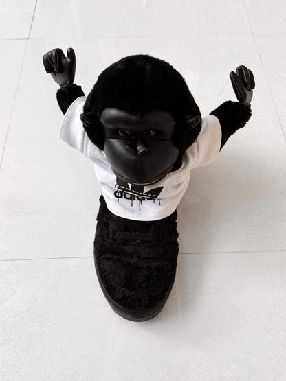 Jeremy Scott x Adidas Gorilla Design Sneakers Size 27.5cm