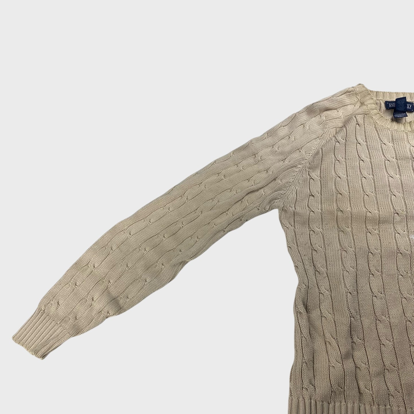 Lands' End 90s Cotton Knit Sweater Size M