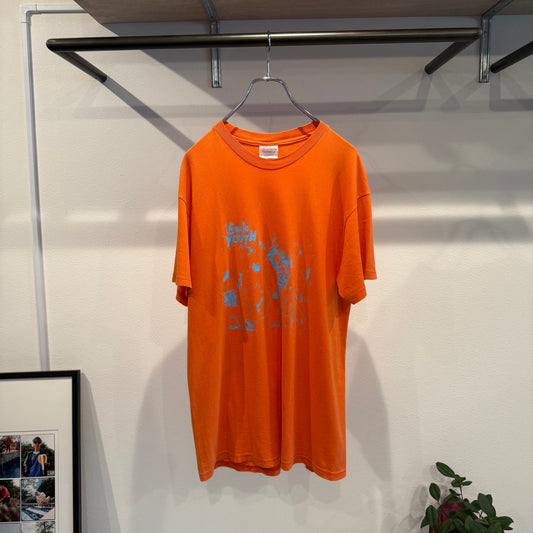 SONIC YOUTH 00's  bootleg band tee shirt Orange Size M