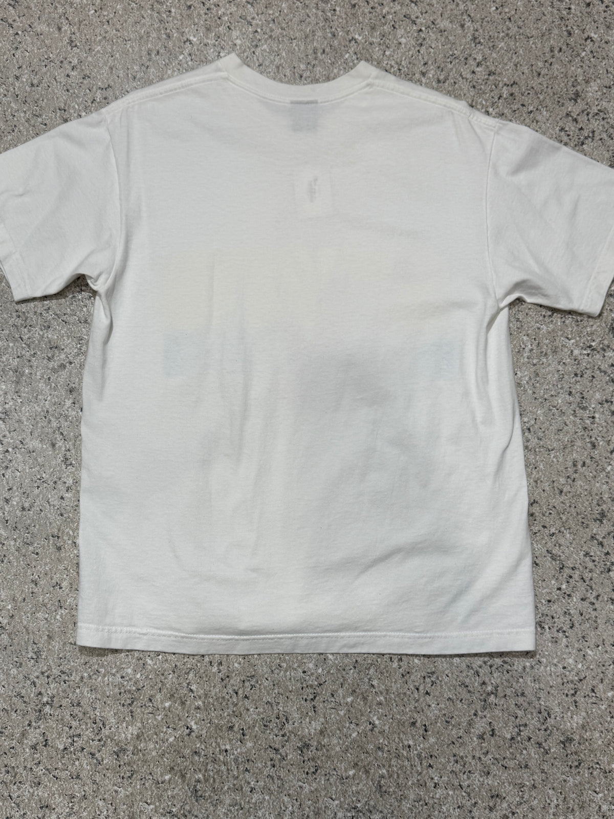 STUSSY "Rock My Gold" Photo T-Shirt White Size L