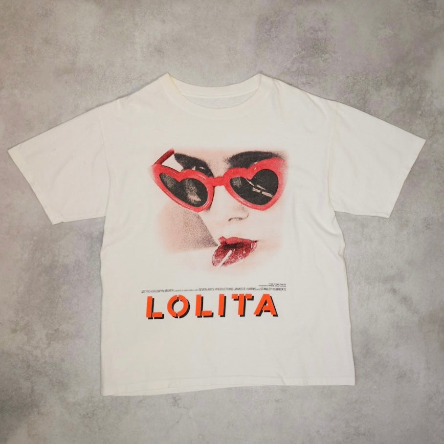 LOLITA 1985 Stanley Kubrick T-Shirt White Size ONE SIZE