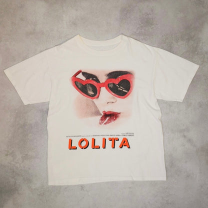 LOLITA 1985 Stanley Kubrick T-Shirt White Size ONE SIZE