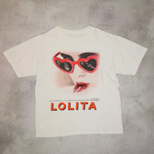 LOLITA 1985 Stanley Kubrick T-Shirt White Size ONE SIZE